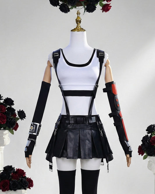 FF7 Tifa Lockhart Tactical Cosplay costume