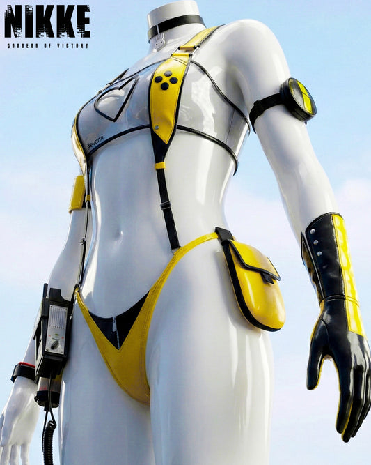 Nikke Elegg Cosplay Lingerie Set & Wig