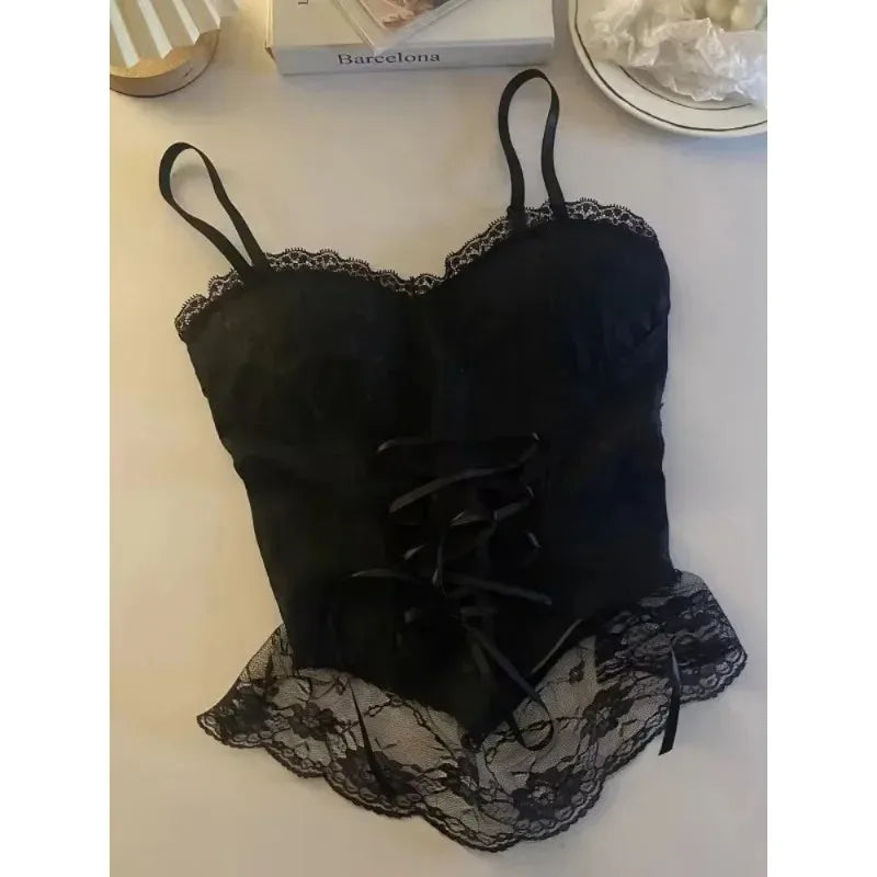 Ethereal Lace Corset Top