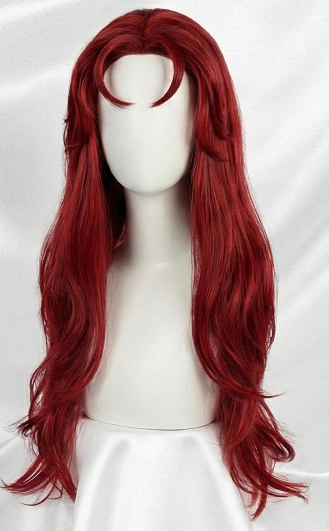New Starfire Cosplay Costume - Sexy Alien Princess Koriand'r Outfit with Long Red Wig