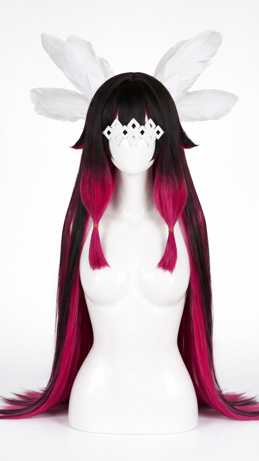 Columbina Cosplay Damselette Fatui Harbingers wig & Props