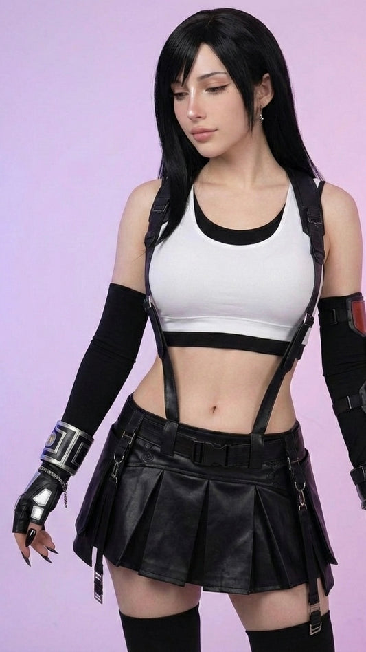 FF7 Tifa Lockhart Tactical Cosplay