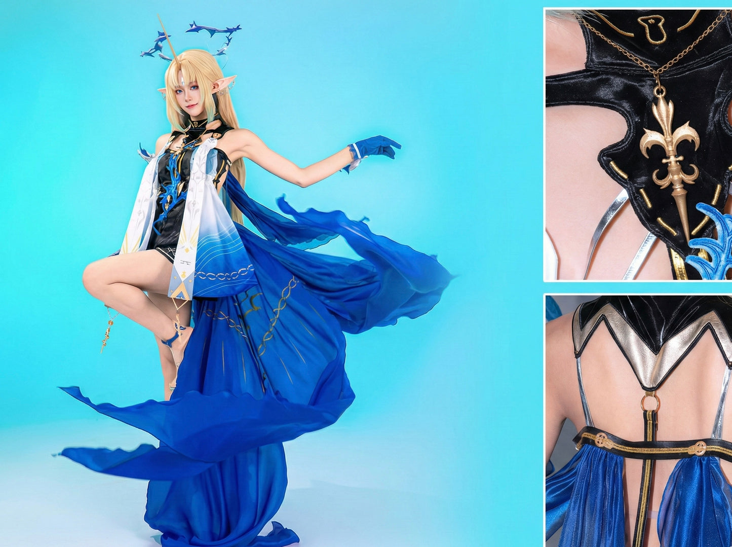 Wuthering Waves Cosplay Costume - Cartethyia Ver Full Set