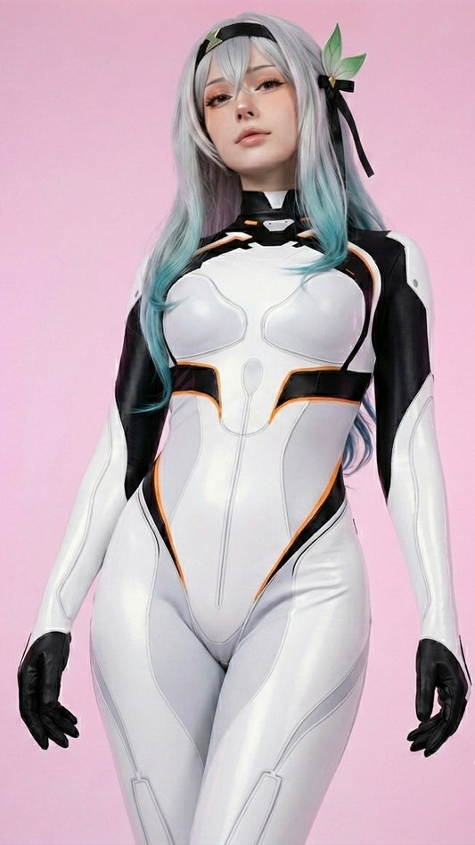 Honkai Star Rail Firefly Battle vinyl PlugSuit & Wig