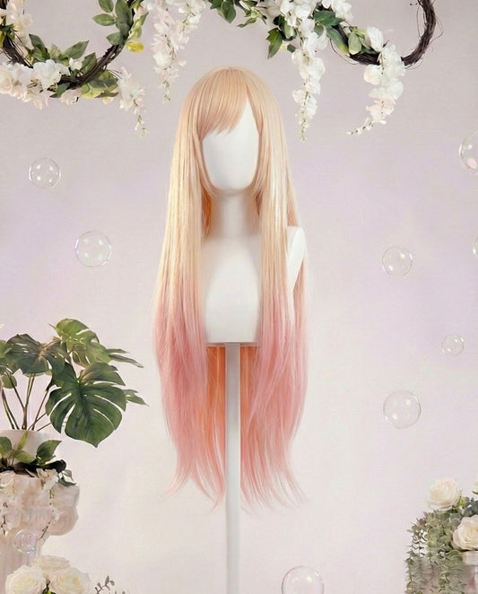 Marin Kitagawa Wig – Blonde with Pink Tips