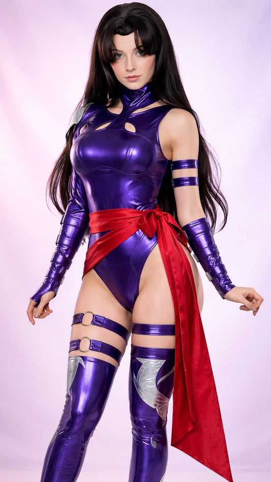 Rivals Psylocke Cosplay Costume