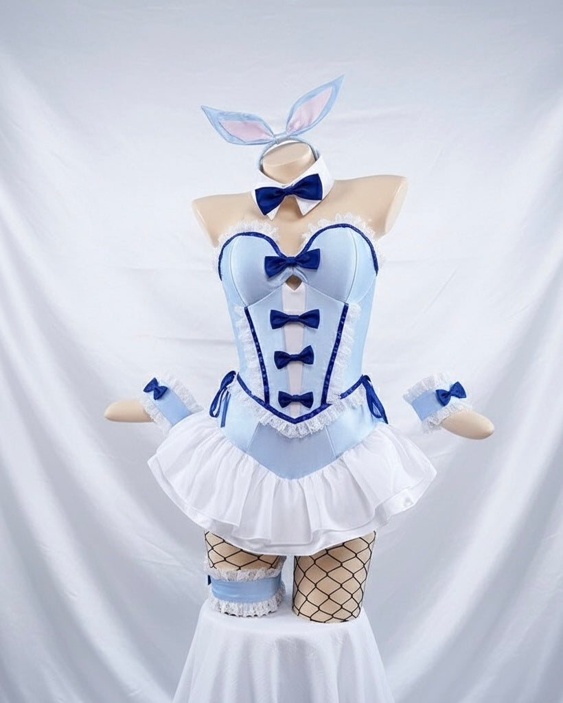 My Dress-Up Darling Kitagawa Marin Blue Bunny Girl Cosplay Costume| MBCosplay