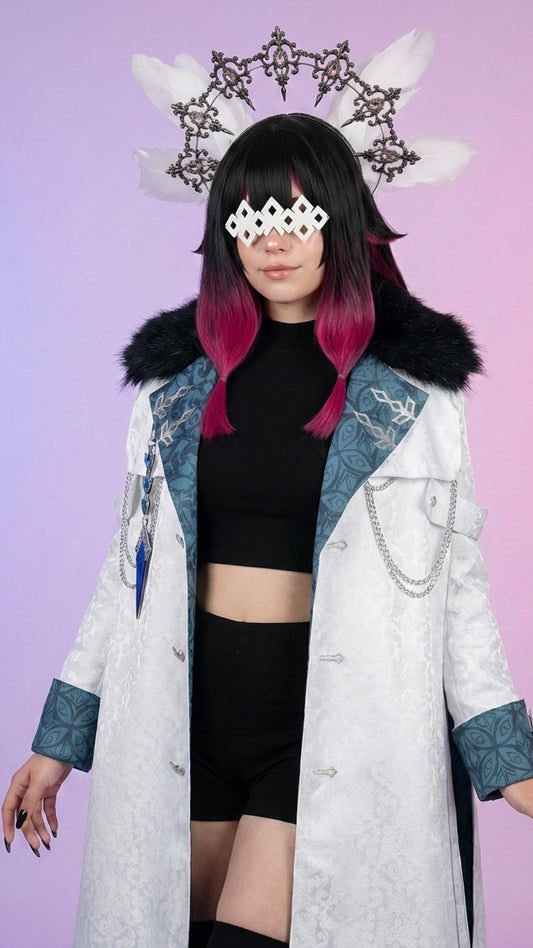 Genshin Impact Fatui Harbingers Cosplay cloack