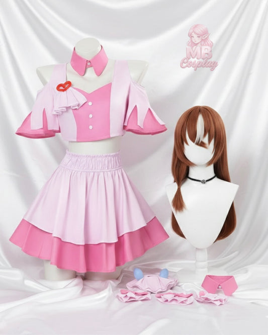 Still in Love Cosplay Costume - Umamusume: Pretty Derby 4.5 Anniversary Pink Dress by MBCosplay