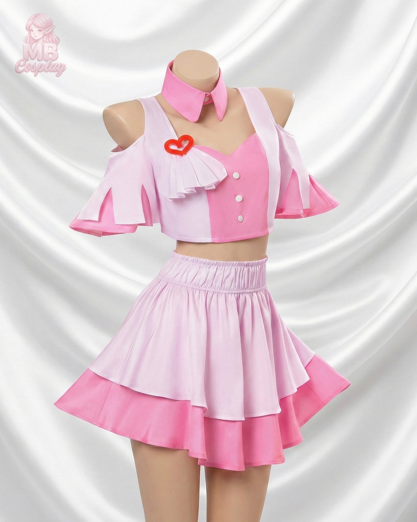 Still in Love Cosplay Costume - Umamusume: Pretty Derby 4.5 Anniversary Pink Dress by MBCosplay