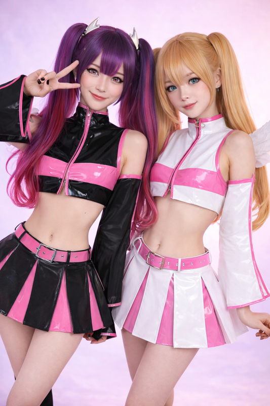 2.5 Dimensional Seduction Cosplay - Lilysa & Mikari & wig