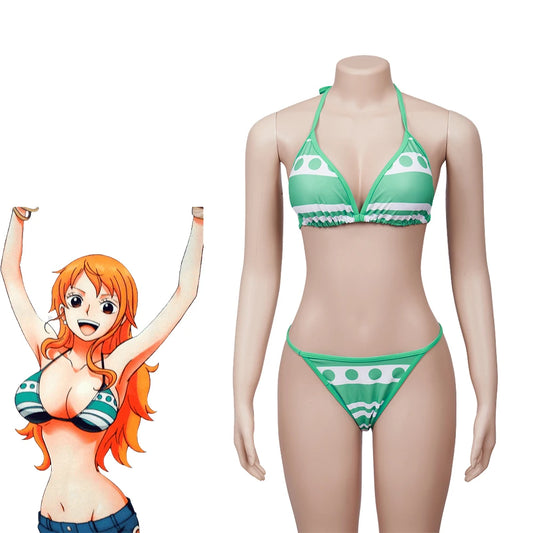 Nami Swimsuit Bikini Cosplay costume