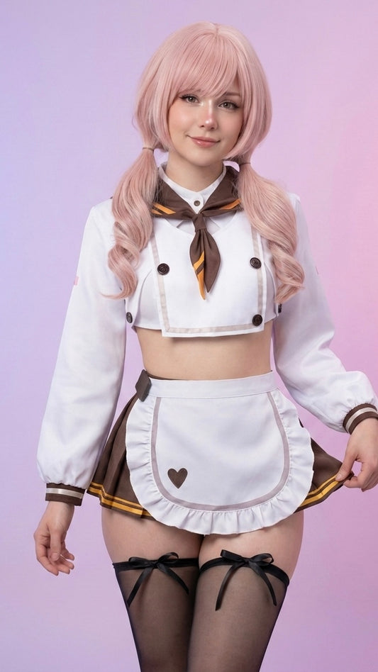 NIKKE: The Goddess of Victory Bready Cosplay Costume & Wig