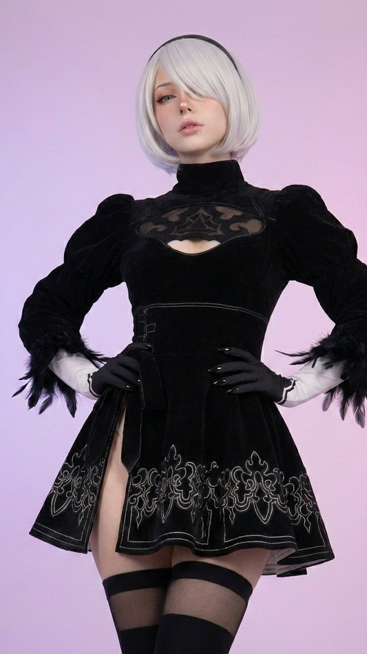 Original NieR:Automata 2B Cosplay Costume