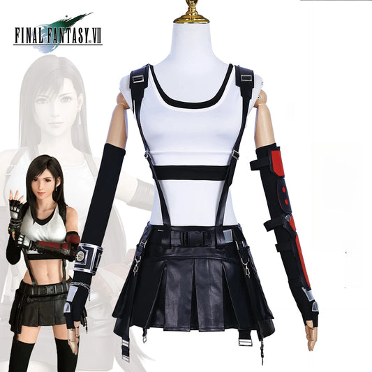 Final Fantasy VII Remake Tifa Cosplay Costume