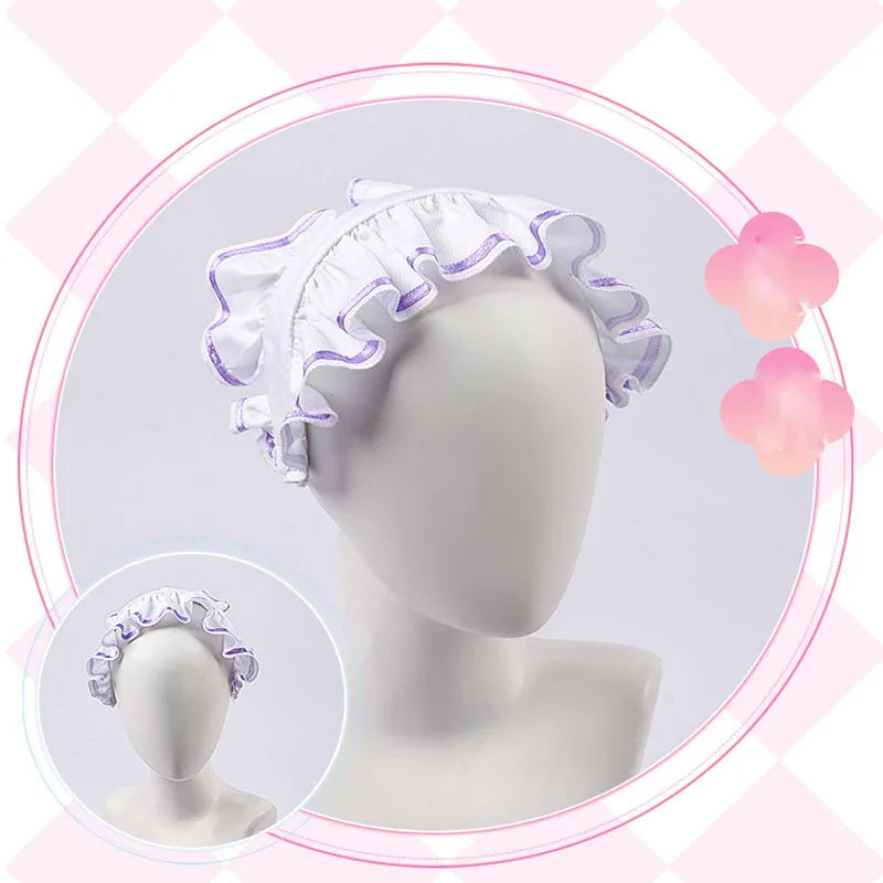 NIKKE: Goddess of Victory Dorothy Cosplay Costume - Pink cafe Maid Dress Uniform Full Set - MBCosplay