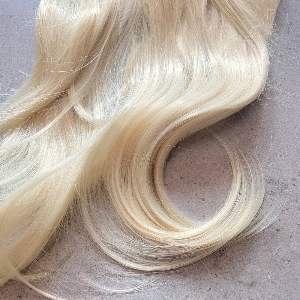 Rosalina Cosplay Wig – Long Wavy Platinum Blonde Hair