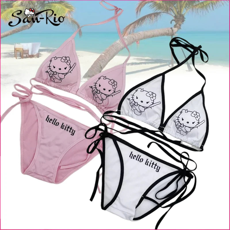 Evil Kitty Bikini Set