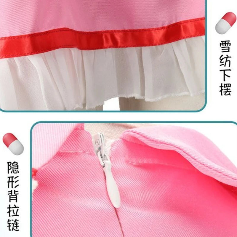 Miku Pink Nurse Costume – Love Ward Hatsune Miku Uniform with Hat MBCosplay