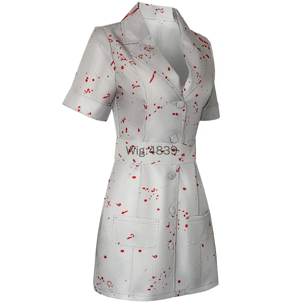 Silent Hill Nurse Cosplay Costume
