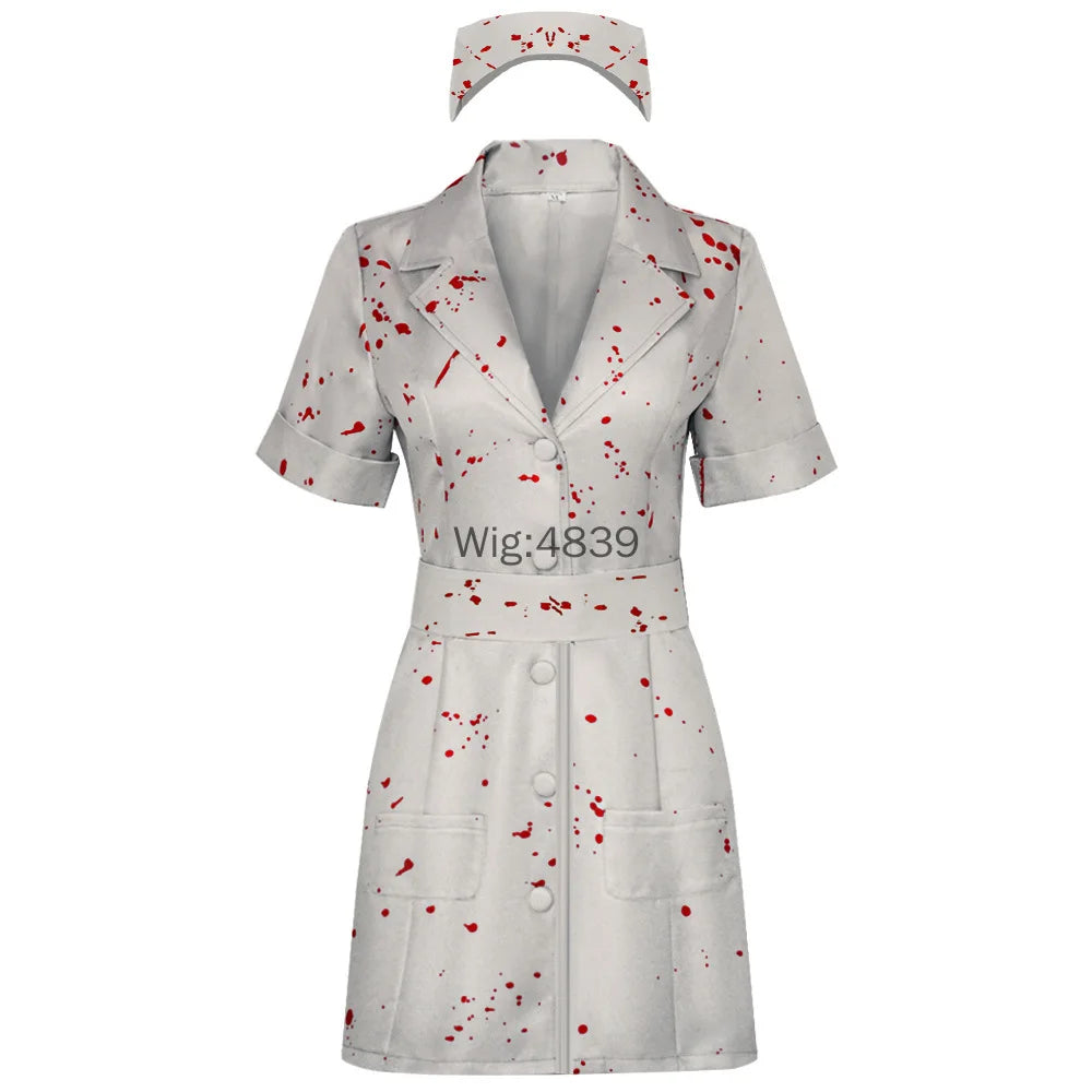 Silent Hill Nurse Cosplay Costume