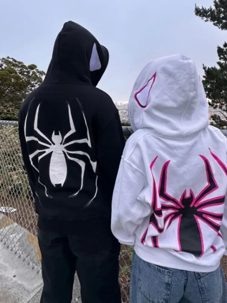 Spider Unisex Full Zip Hoodies