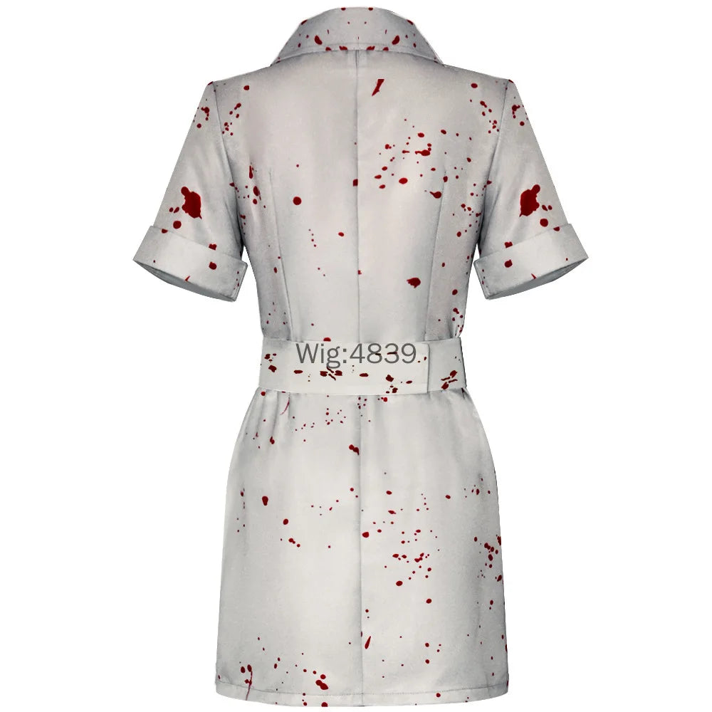 Silent Hill Nurse Cosplay Costume