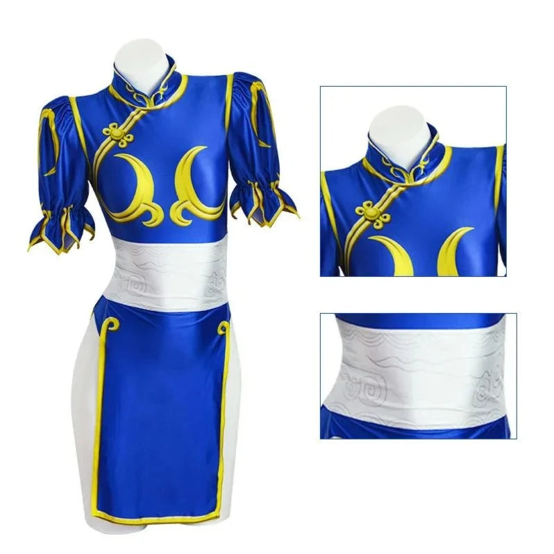 Chun Li Cosplay Dress Costume
