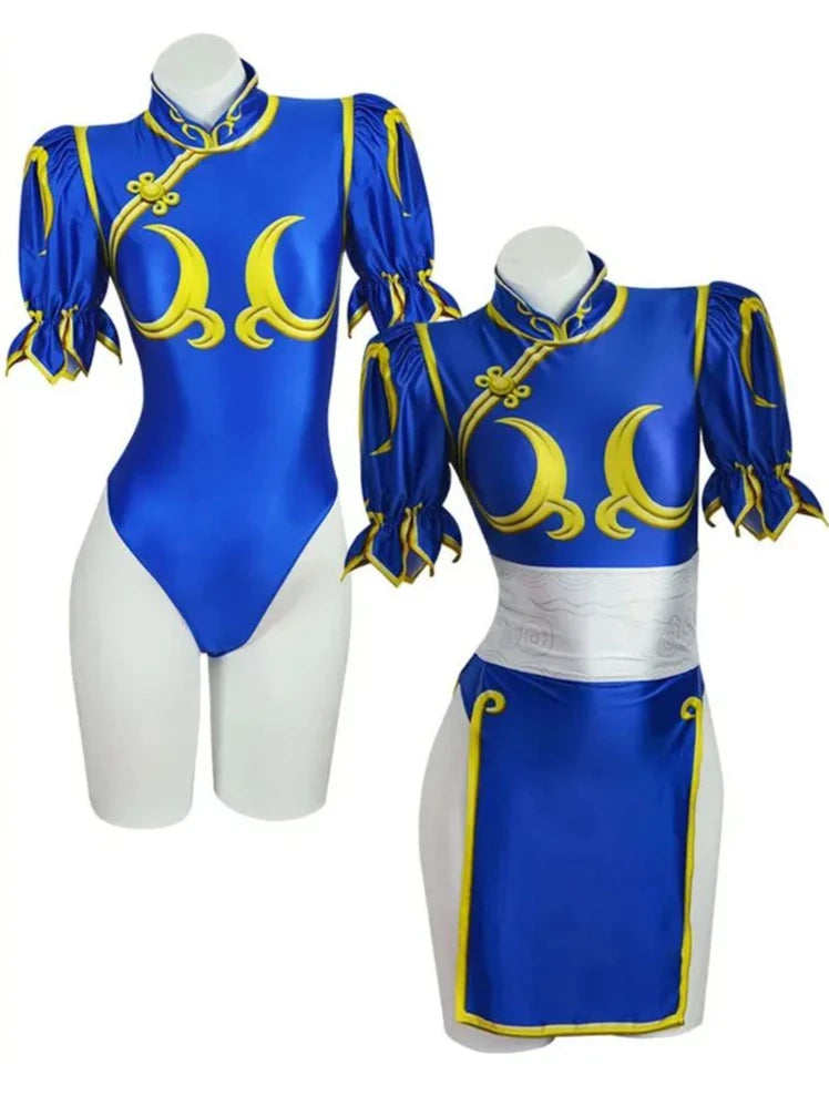 Chun Li Cosplay Dress Costume