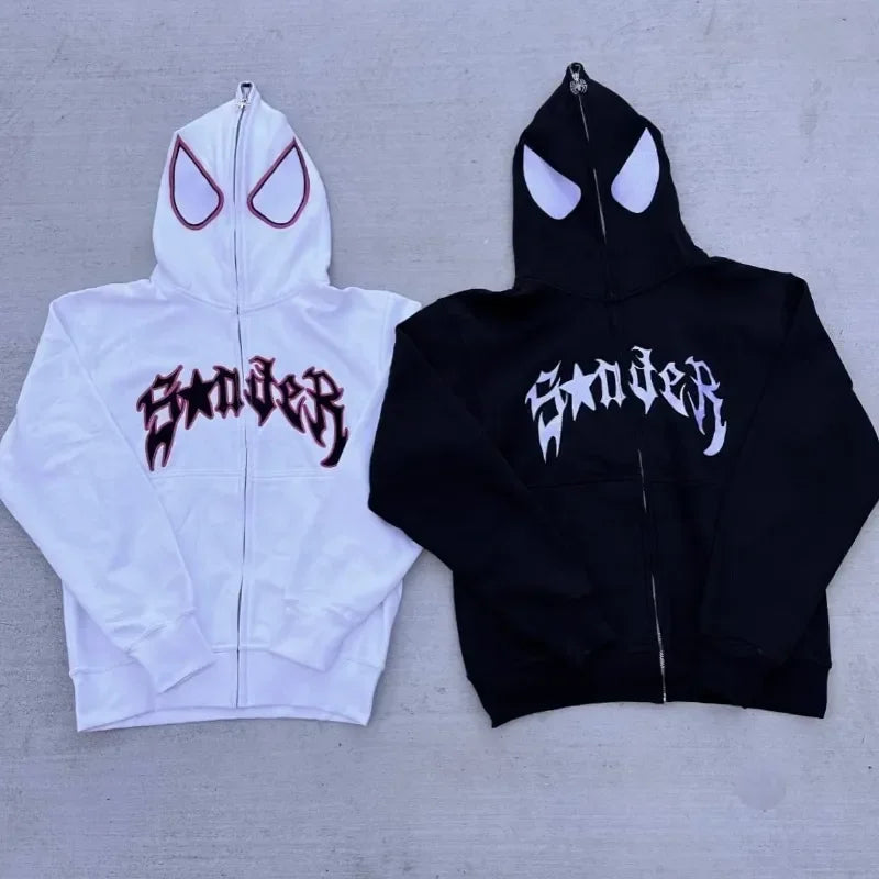 Spider Unisex Full Zip Hoodies
