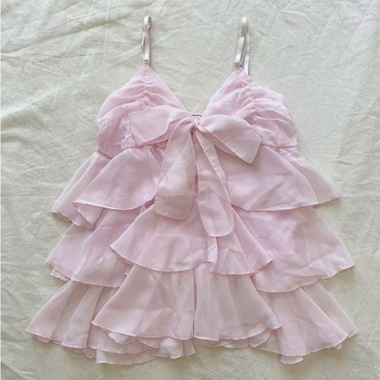 Princess ruffle top