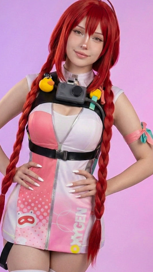 Zenless Zone Zero - Ukinami Yuzuha Summer Swimsuit Cosplay Costume