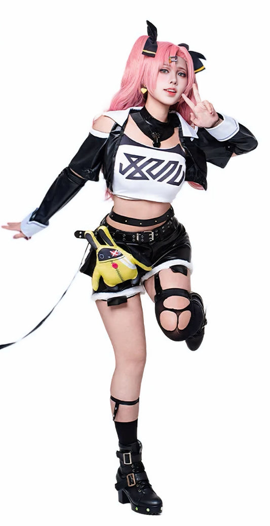 Nicole Demara cosplay costume full set with wig and shoes from Zenless Zone Zero